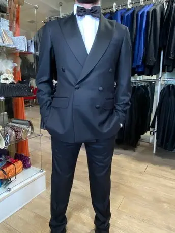 Double-breasted tuxedo