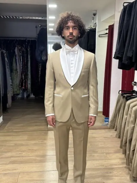 Smoking et robe de soirée Saint Frusquin
