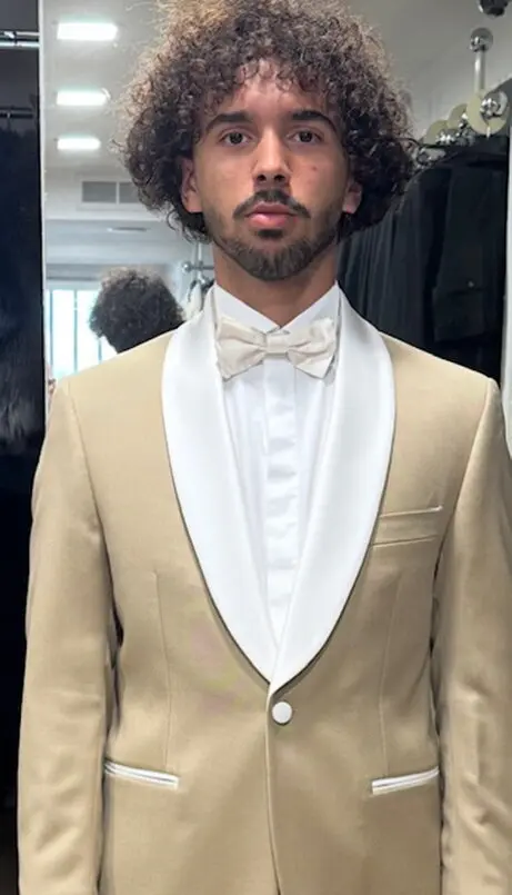 Smoking et robe de soirée Saint Frusquin