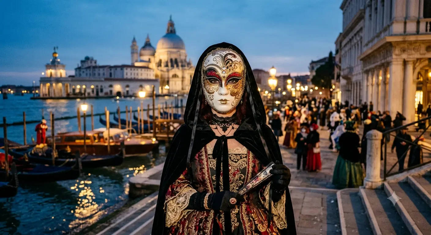 Mask venetian il Volto