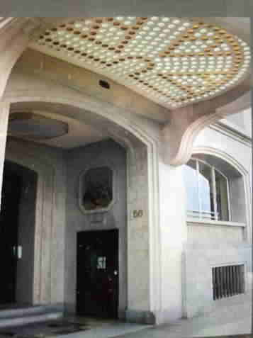 Porte droite pour là boutiqué 